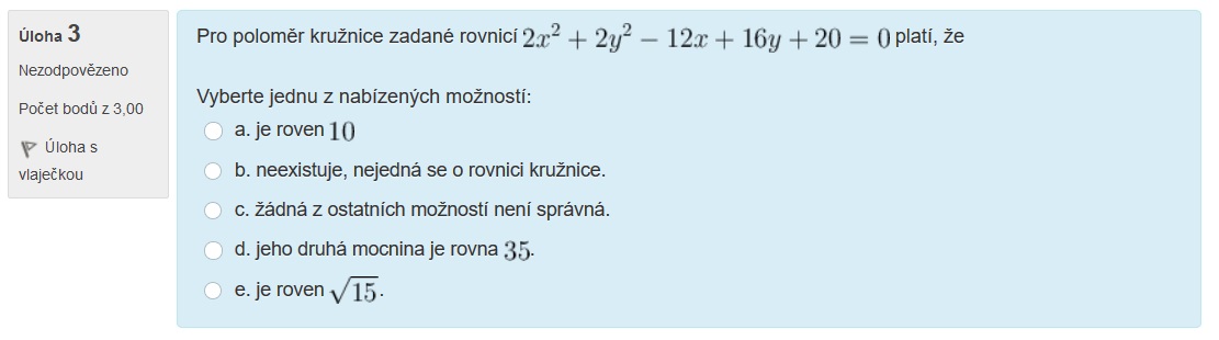 Příloha k dotazu